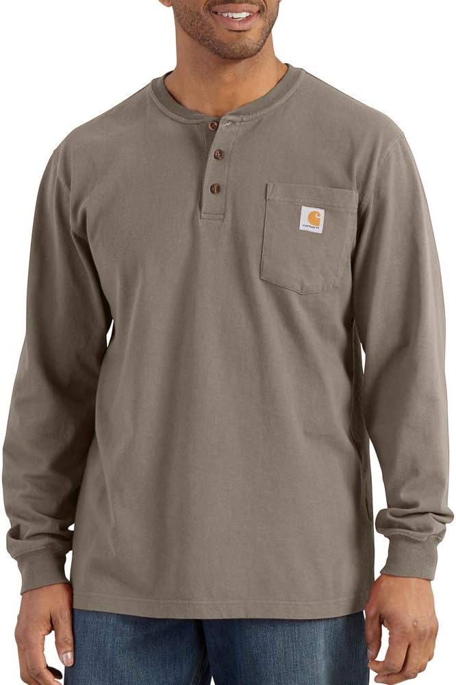 Carhartt Men's Dearborn Loose LS Henley T-Shirt