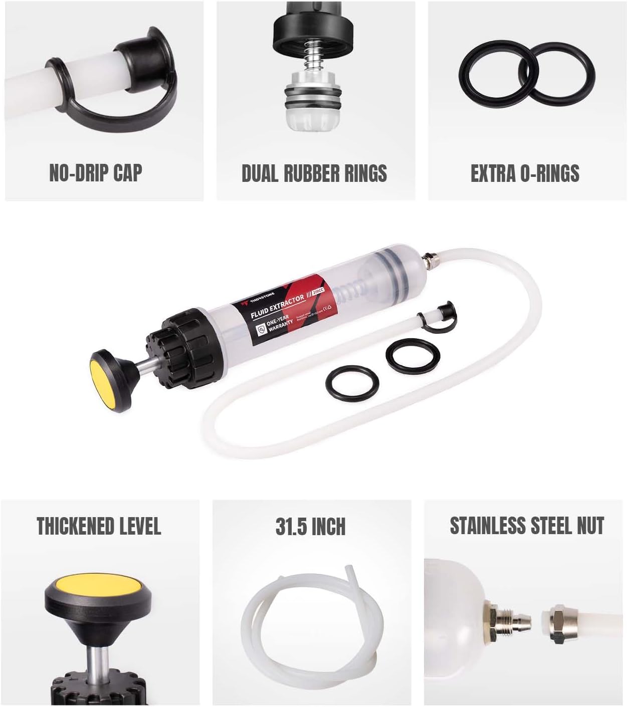 Thorstone 200cc Automotive Fluid Extractor Pump
