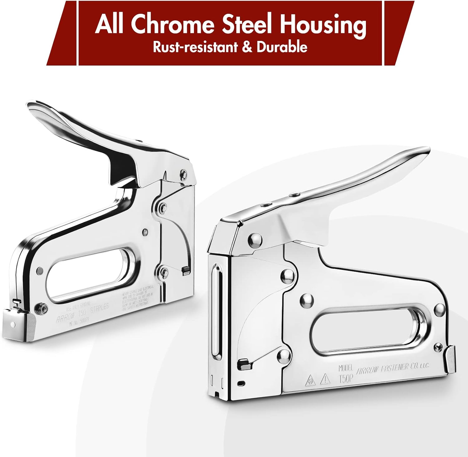 Arrow T50 Heavy Duty Staple Gun Kit with 3750 Pieces T50 Staples