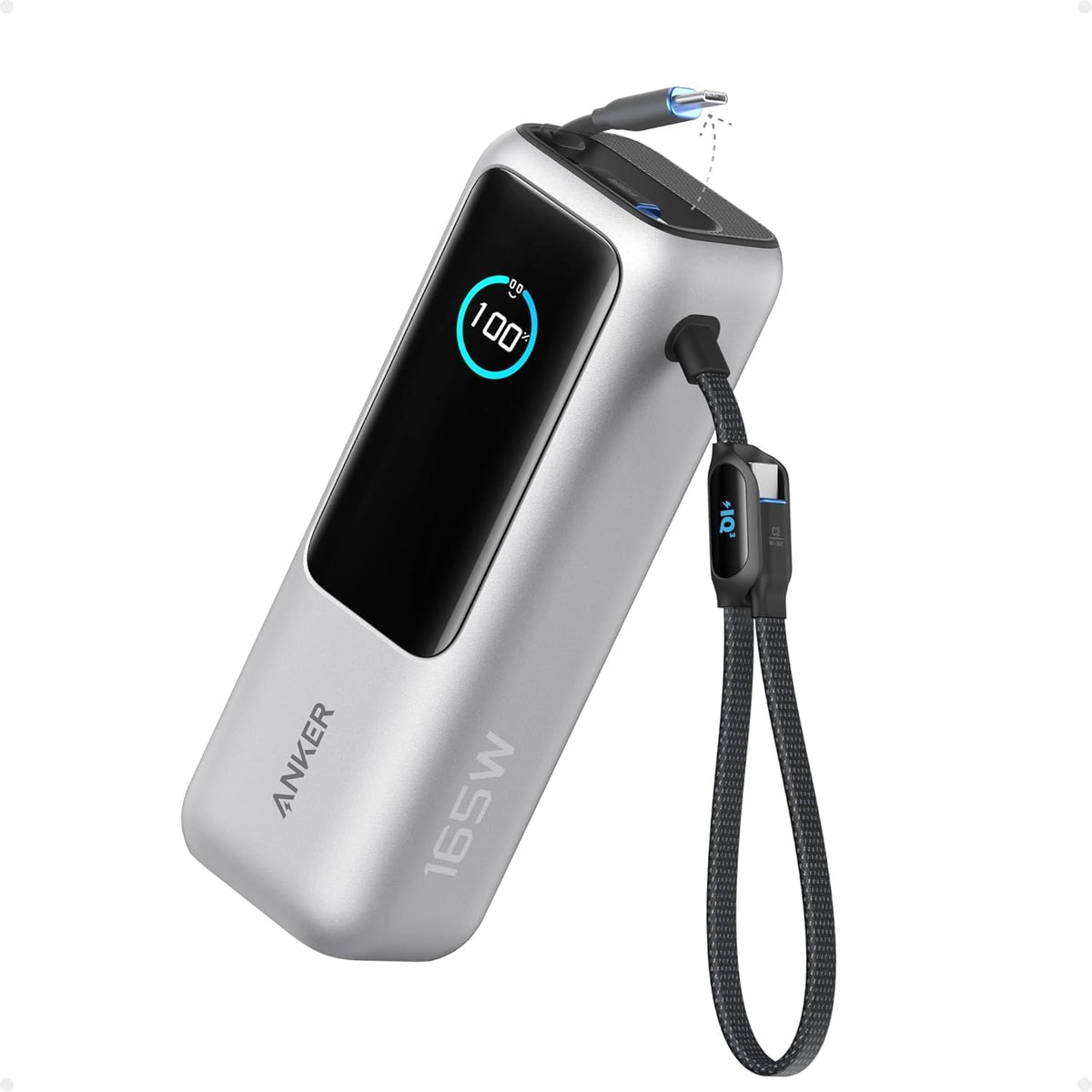 Anker Laptop Power Bank, 25,000mAh Travel Essential with 165W Total Output