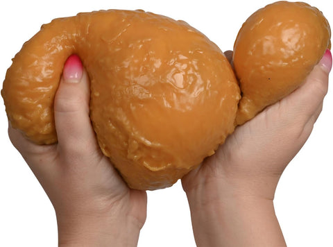 Toymendous Squishy Fried Chicken - Squish Toy - Ages 3+