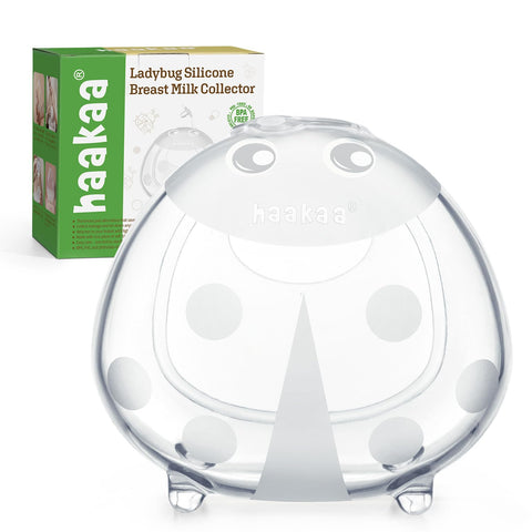 haakaa Ladybug Breast Milk Collector Milk Catchers 2.5oz/75ml,1PC