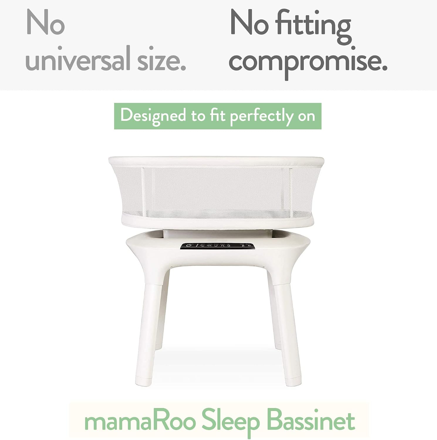 Joey + Joan Fitted 18x30 Bassinet Sheets for Chicco Close to You Bassinet