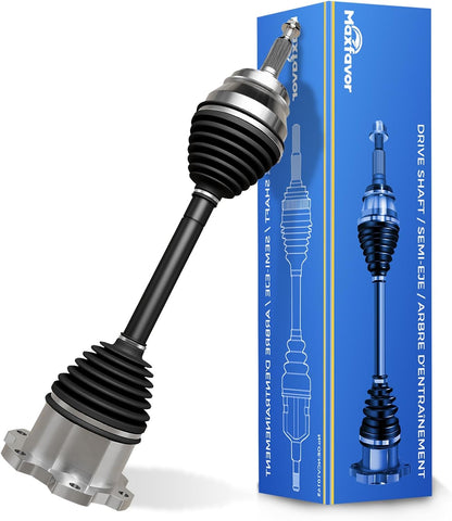 Maxfavor CV Axle Front Fit for 2007 2008 09-2020 Chevy Silverado 1500 Tahoe Cheyenne Avalanche Suburban 1500 & GMC Yukon XL Sierra 1500 & Cadillac Escalade ESV EXT 2007-2020 Left Right CV Joint Shaft