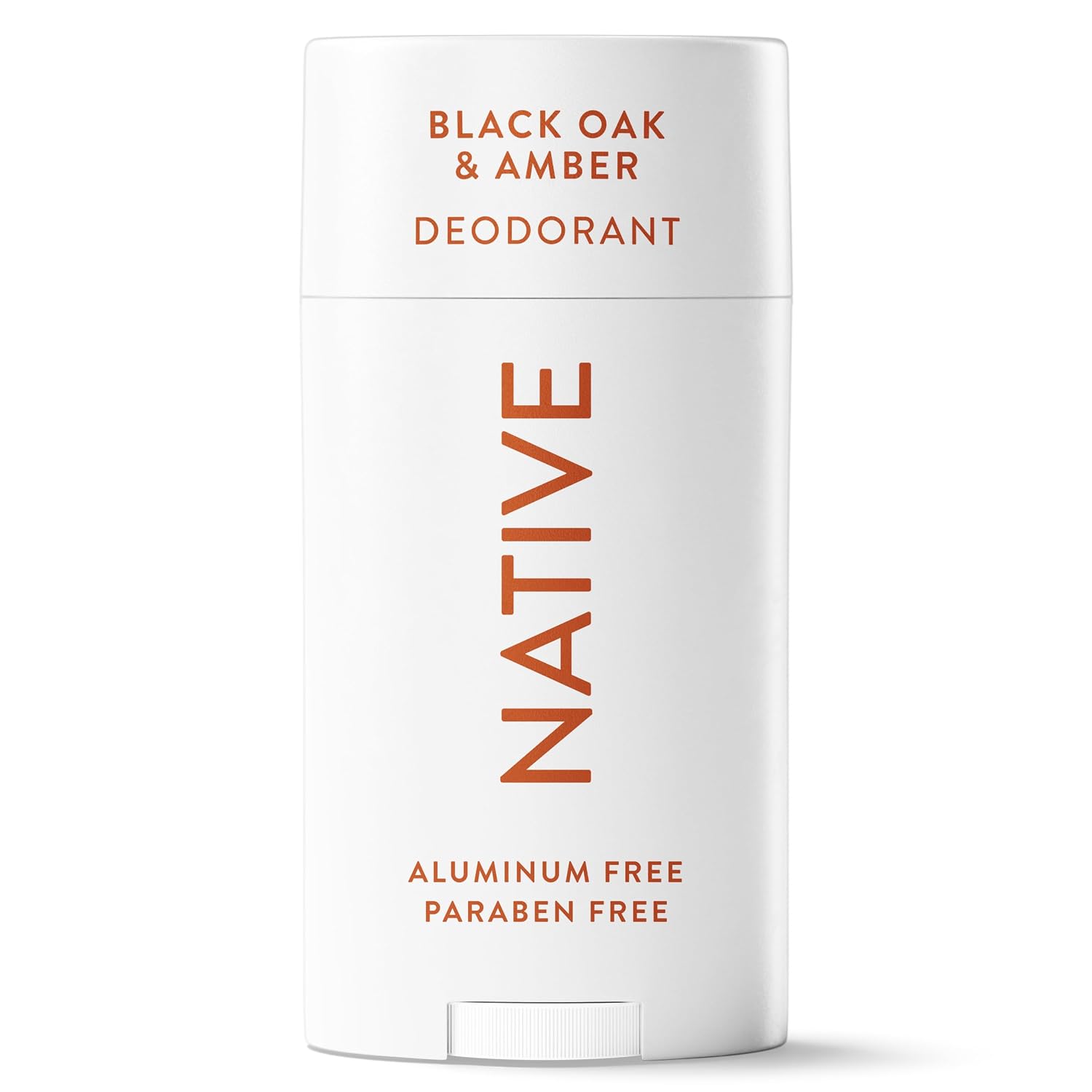 Native Deodorant Contains Naturally Derived Ingredients, 72 Hour Odor Control, Deodorant for Women and Men, Aluminum Free, Black Oak & Amber 2.65oz