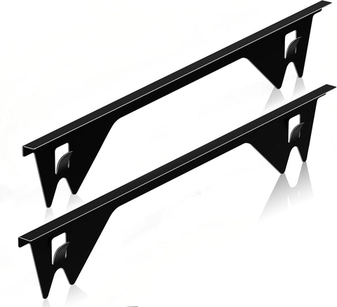 ItsNio 316 Stainless Steel Stove Gap Covers 2Pack, Stove Gap Filler, Black