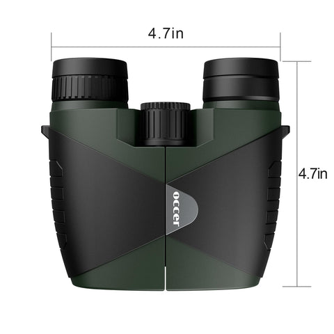 15x30 Compact Binoculars for Adults and Kids - Occer Large View High Powered Binoculars for Bird Watching - Lightweight Easy Focus Binoculars with Low Light Vision for Outdoor Hunting Travel