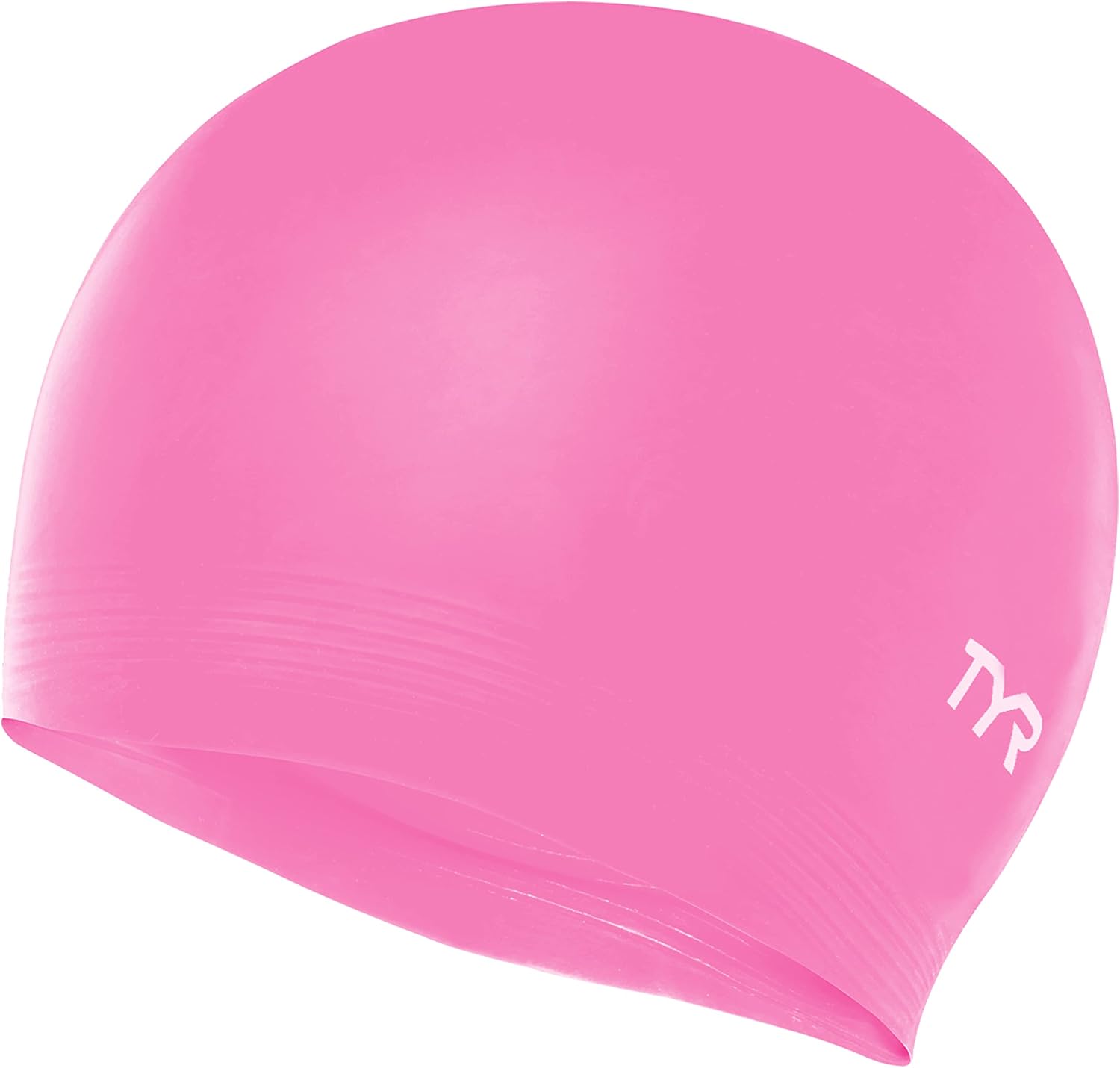 TYR Adult Latex Swim Cap - Pool Training Swimming Headwear