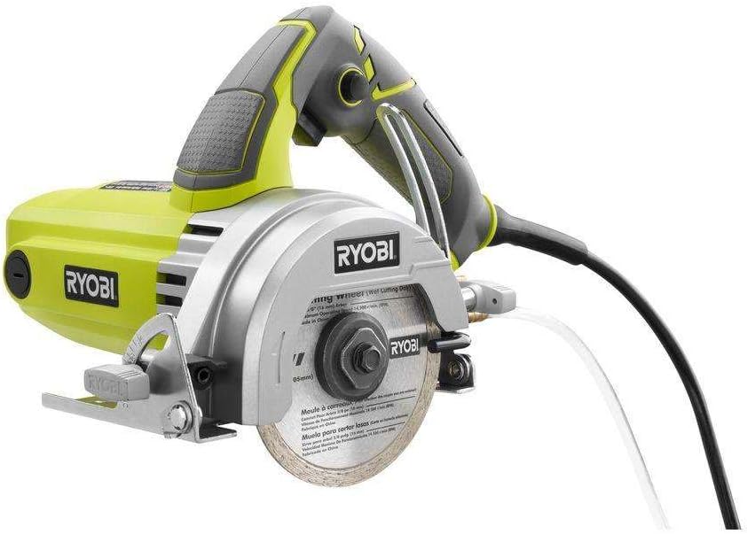 12 -AMPS 4 in. Blade Corded Wet Tile Saw