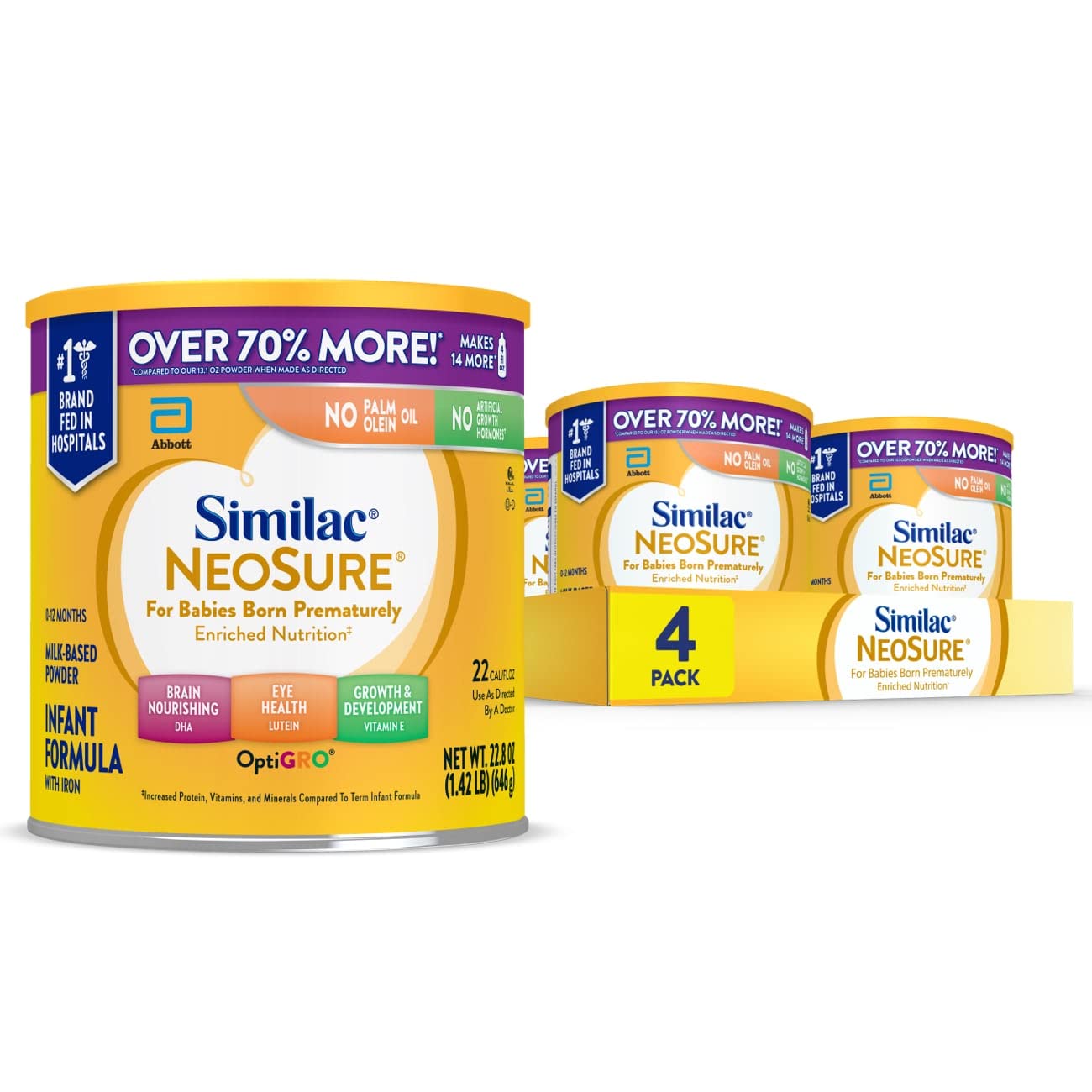 Similac NeoSure Premature Post-Discharge Baby Formula Powder