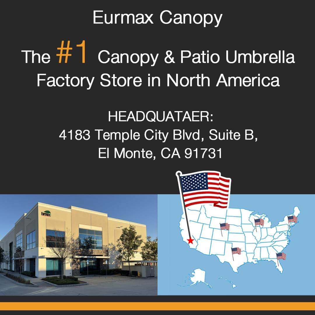 Eurmax USA Up to 120 lbs 4-Pack Universal Commercial Canopy Weights, Leg Weight Bottles for Pop Up Canopy Tents & Gazebos, Easy Wrap-Around Hook & Loop Installation, Fillable with Water, Sand & Gravel