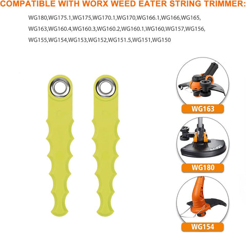 THTEN WA0010 WA0004 Trimmer Blade Fit for Worx WG180 WG175 String Trimmer