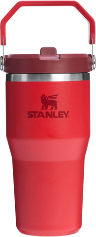 STANLEY IceFlow 2.0 Flip Straw Tumbler, 20 oz, Chili Red