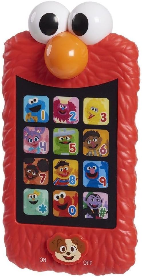 Sesame Street Learn with Elmo Pretend Play Phone by Just Play