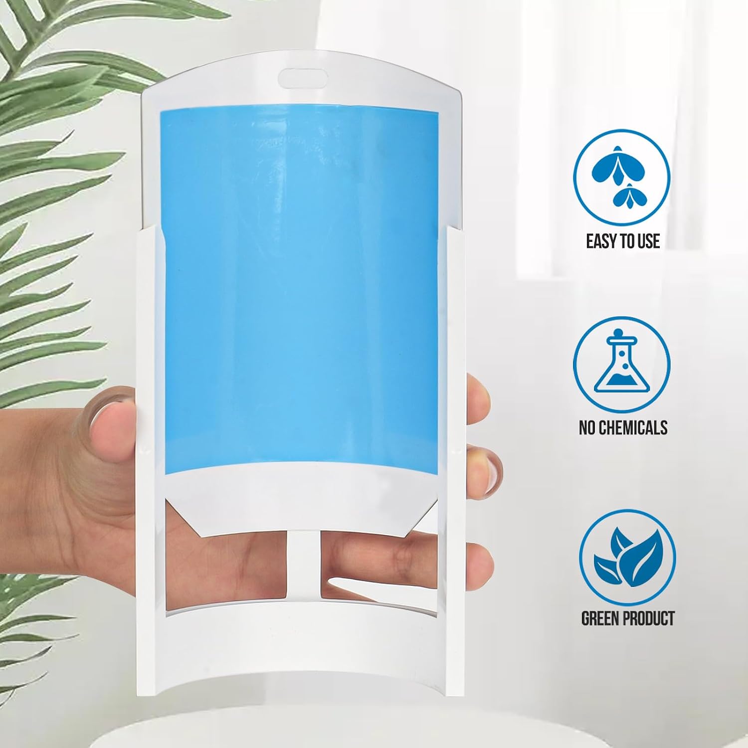 OSVDO Trap Refills, Flying Insect Trap Refill Kit NO Device - 4 Pcs Glue Cards, Each Glue Card Lasts up to 65-Day or Until Full Flying Insect Trap (4 x Refills)