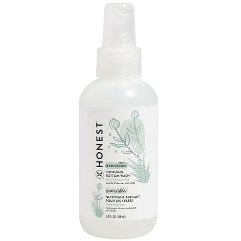 The Honest Company Soothing Baby Bottom Wash, Naturally Derived, 5 fl oz