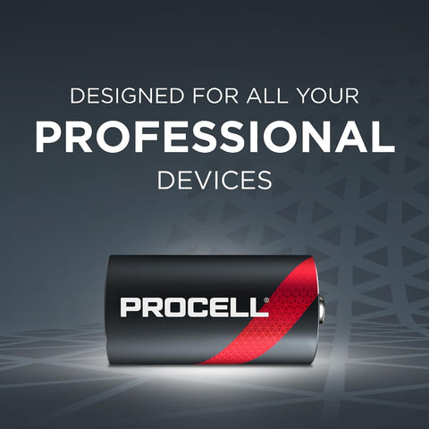PROCELL D Cell Alkaline Batteries, 1.5V, 72-Pack Bulk for Professionals
