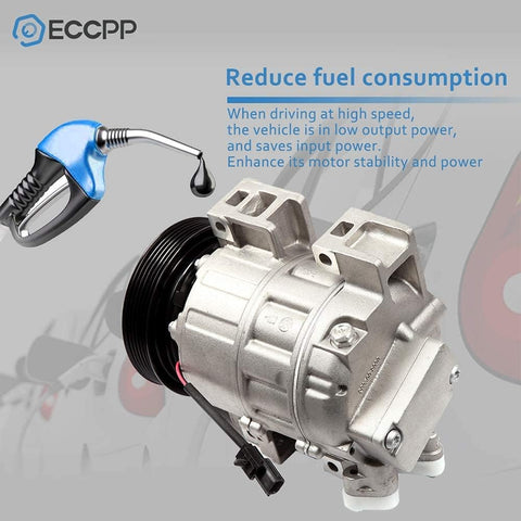 ECCPP AC Compressor Fit for Nissan Sentra Altima 2.5L 2007-2012