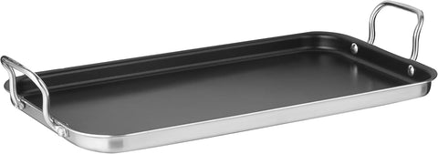 Cuisinart MultiClad Pro Triple Ply Stainless 10" x 18" Non-Stick Double Burner Griddle