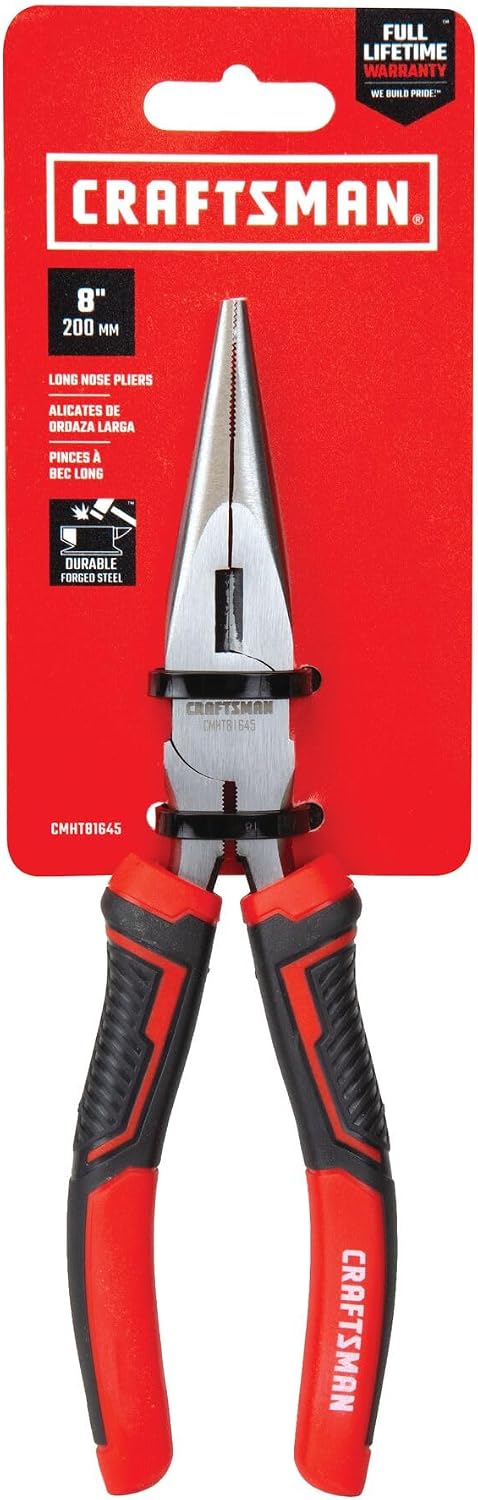 CRAFTSMAN CMHT81645 8-in. Long Nose Pliers