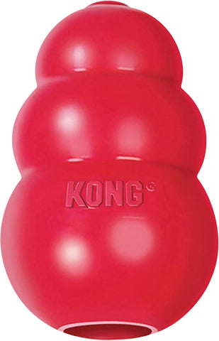 KONG Classic Stuffable Dog Toy, Natural Rubber Chew, for Large Dogs