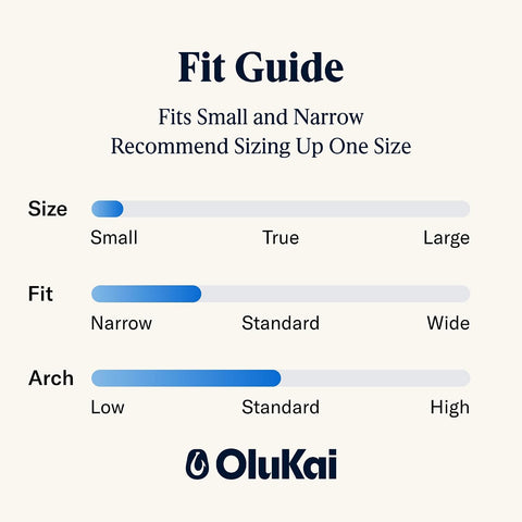 OluKai Nalu Slide Men's Versatile Sandals, Adjustable Straps