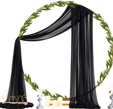 Wedding Arch Draping Fabric Sheer Curtain Drapes Birthday Party Home Decor