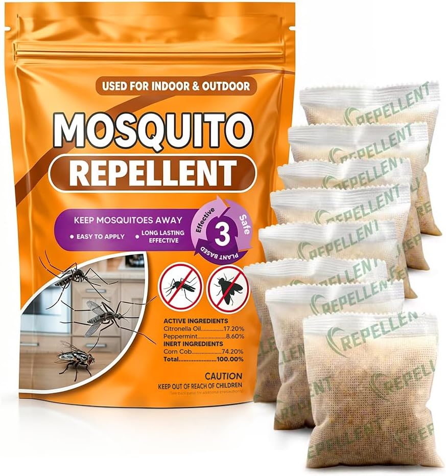 Mosquito Repellent Outdoor Patio, Mosquitoes Repellent Indoor 8P