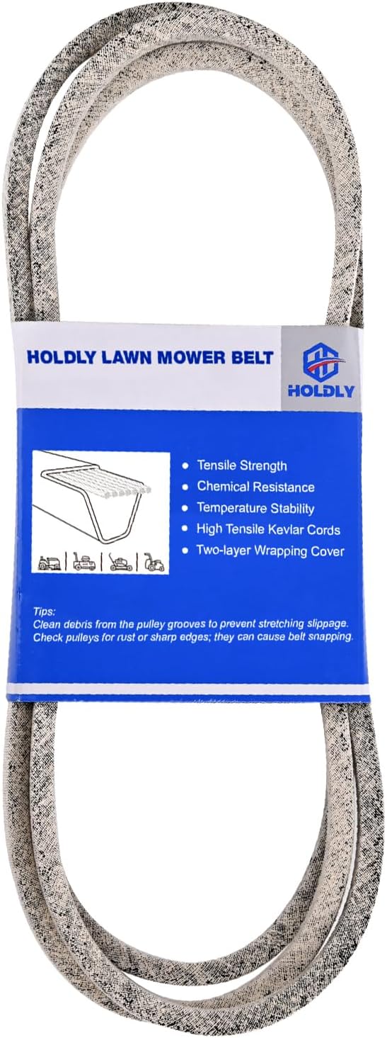 Holdly 754-0440 Deck Belt 1/2 x 99'', Mower Belt for MTD 754-0440 954-0440 754-018 Toro 94-4291, Snapper 7014225 7014225YP, Heavy Duty Riding Mower Fits 46'' Decks