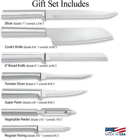 RADA Cutlery The Starter Gift Set (S38), Silver