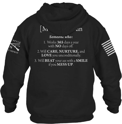 Grunt Style Mom Defined Women's Graphic Hoodie