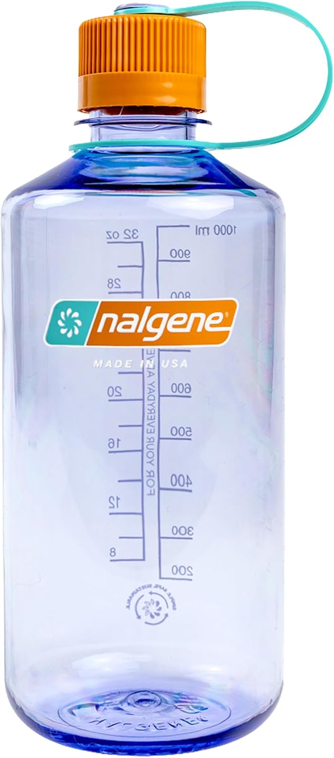 Nalgene 32 oz Narrow Mouth Water Bottle, Amethyst
