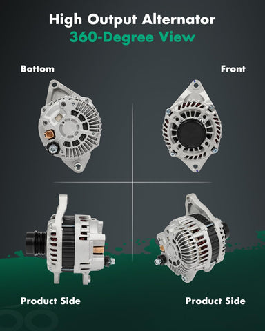 SCITOO 115A Alternator Fits for Chrysler 200 11-13 | for Sebring 07-10