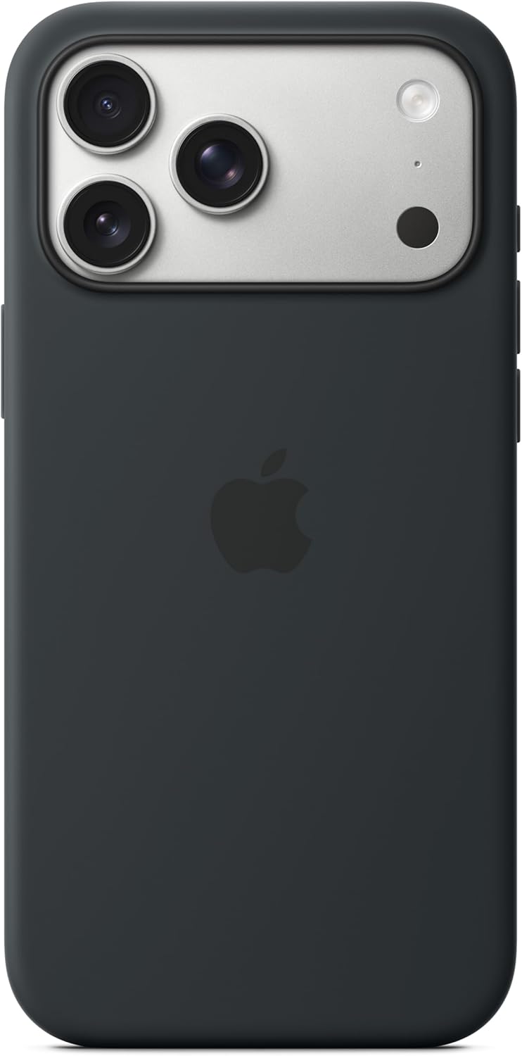 Apple iPhone 17 Pro Max Silicone Case with MagSafe and Camera Control: Lightweight Phone Case, Wireless Charging Compatible, Smooth Matte Finish; Midnight