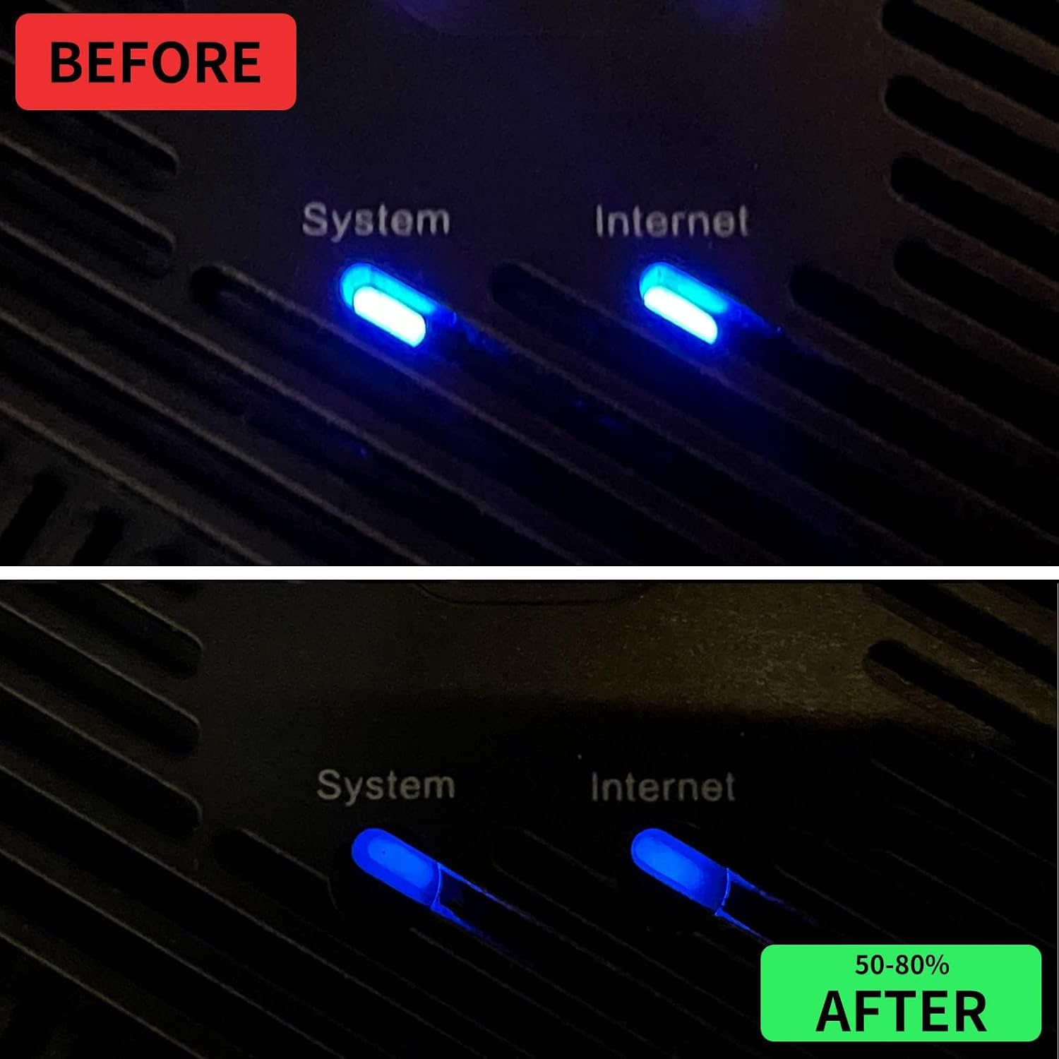 JIEHENG Light Dimming Stickers,2 Sheets Black,50% Dimming of Lights