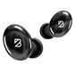 Tempo 30 Wireless Earbuds for Small Ears with Premium Sound, Comfortable Bluetooth Ear Buds for Women and Men, Black Earphones for Small Ear Canals with Mic, IPX7 Sweatproof, Long Battery, Loud Bass