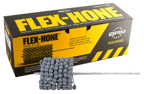 Brush Research GB41818 FLEX-HONE®, 4-1/8" (105mm) Diameter, 180 Grit, Silicon Carbide, For Mild Steel, Stainless Steel, Cast Iron and Softer Ferrous Materials