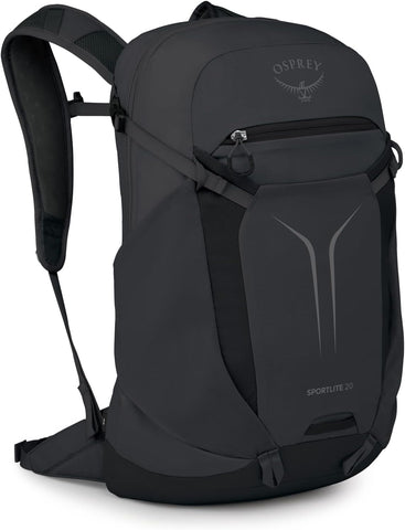 Osprey Sportlite 20L Lightweight Hiking Backpack, Black OS