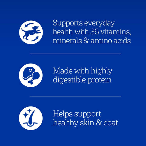 Pedigree Chopped Dinner Wet Dog Food, Chicken & Beef, 13.2 oz, 12 Count
