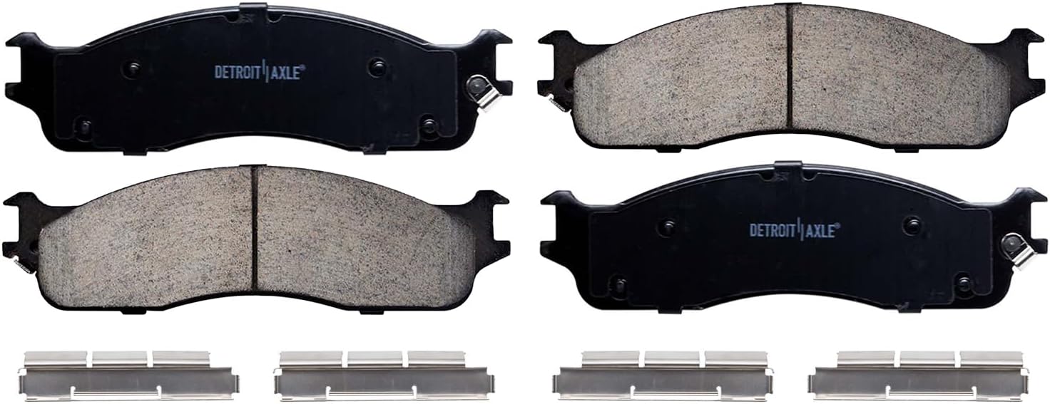 Detroit Axle - Front Brake Pads for 2003-2008 Dodge Ram 2500 3500