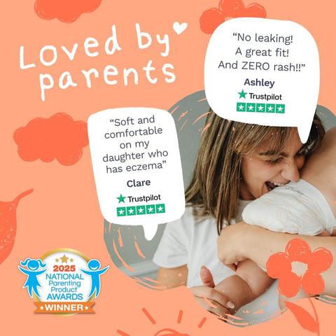 Pura Baby Diapers Size 5 (27-35 lbs) 96 Count Sensitive Skin