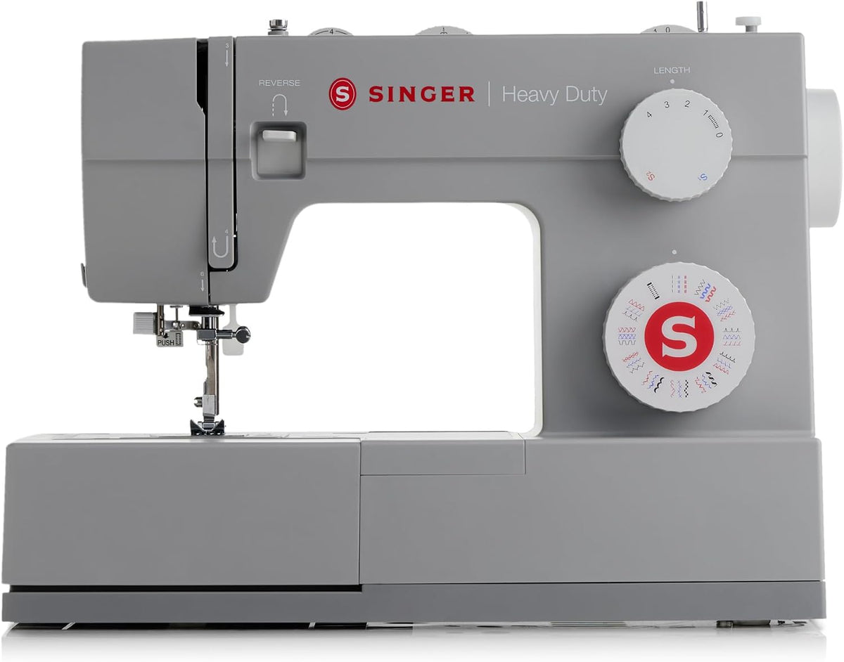 SINGER® 4452 (Grey) High Speed Heavy Duty Sewing Machine with Accessories
