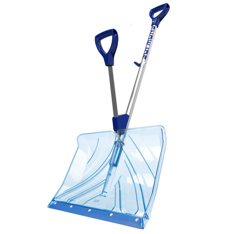 Snow Joe Shovelution Snow Shovel Strain-Reducing 18-Inch Snow Shovel with Assist Handle