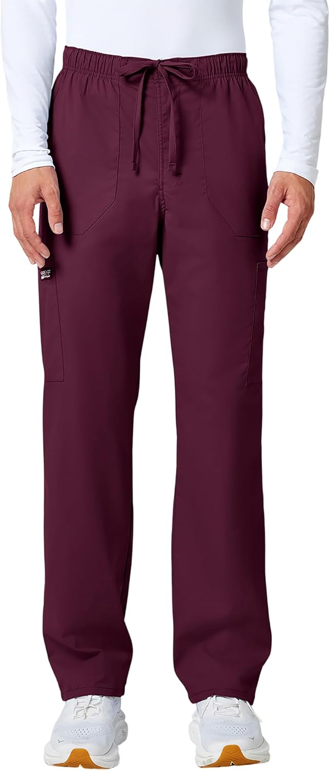 Cherokee WW Professionals Scrubs for Men Tapered Leg Cargo Scrub Pants