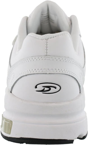 Dr.Scholls Mens Omega Light Weight Dual Strap Sneaker wide width (9 2E US, White)