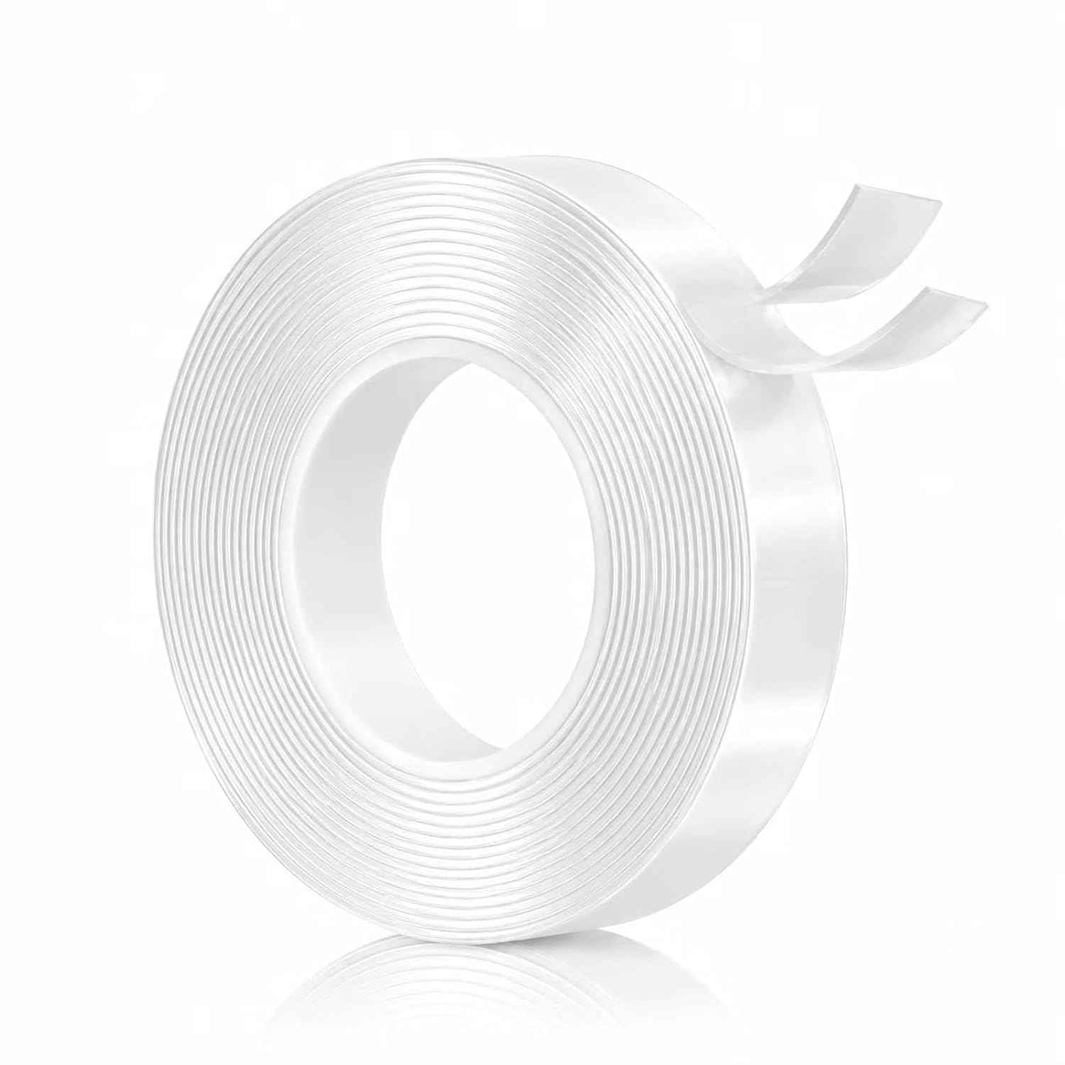 Nano Tape Double Sided Heavy Duty 1/2''×10Ft Removable Washable No Residue