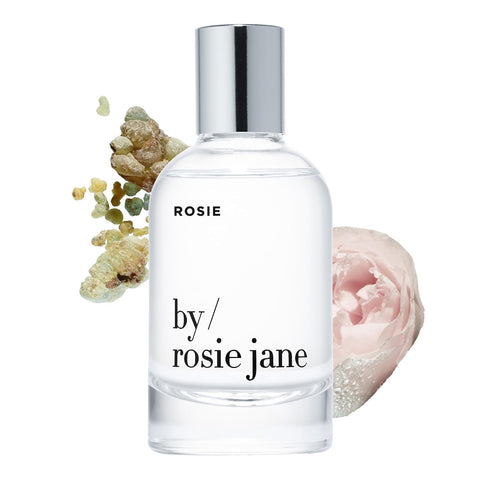 By Rosie Jane Eau De Parfum Spray (Rosie) - Clean Perfume for Women - Non-Toxic Body Mist with Notes of White Musk & Sweet Rose - Paraben, Sulfate & Phthalate Free (50ml)