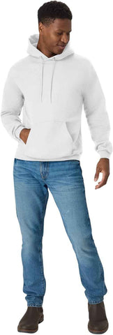 Hanes Men's Hoodie - EcoSmart Fleece Hooded Sweatshirt for Men & Women - Midweight Fleece - Big & Tall Available