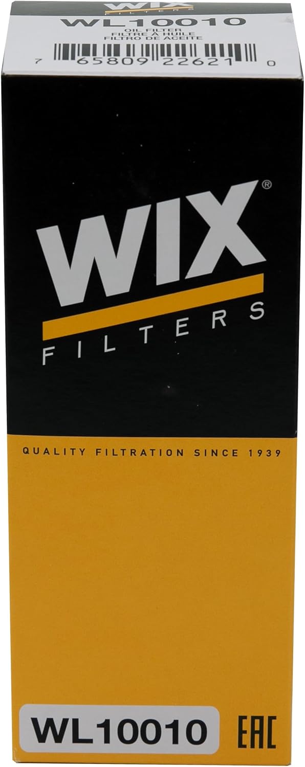 WIX WL10010 Oil Filter Replacement, Built for Synthetic and High Mileage Oil - Compatible With Chrysler,Dodge, Jeep, Ram (14-19)