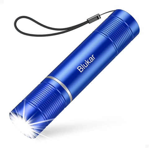 Blukar Rechargeable Flashlight, Super Bright Adjustable Focus Flashlights